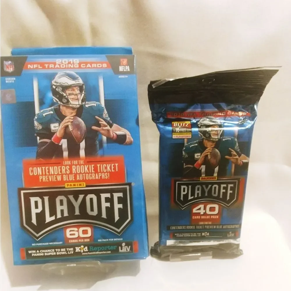 2019 NFL Playoff 40 Card Value Pack and Ha…